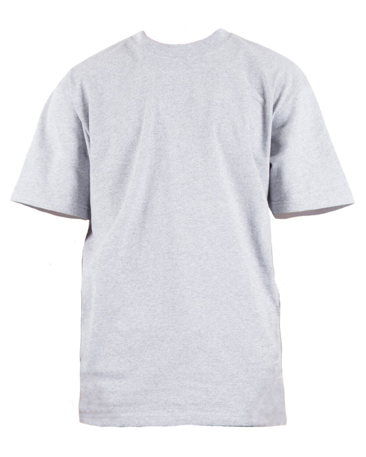 Mens Heavyweight 100% Preshrunk USA Grown Cotton T-Shirt Generous Fit Tee S-5XL