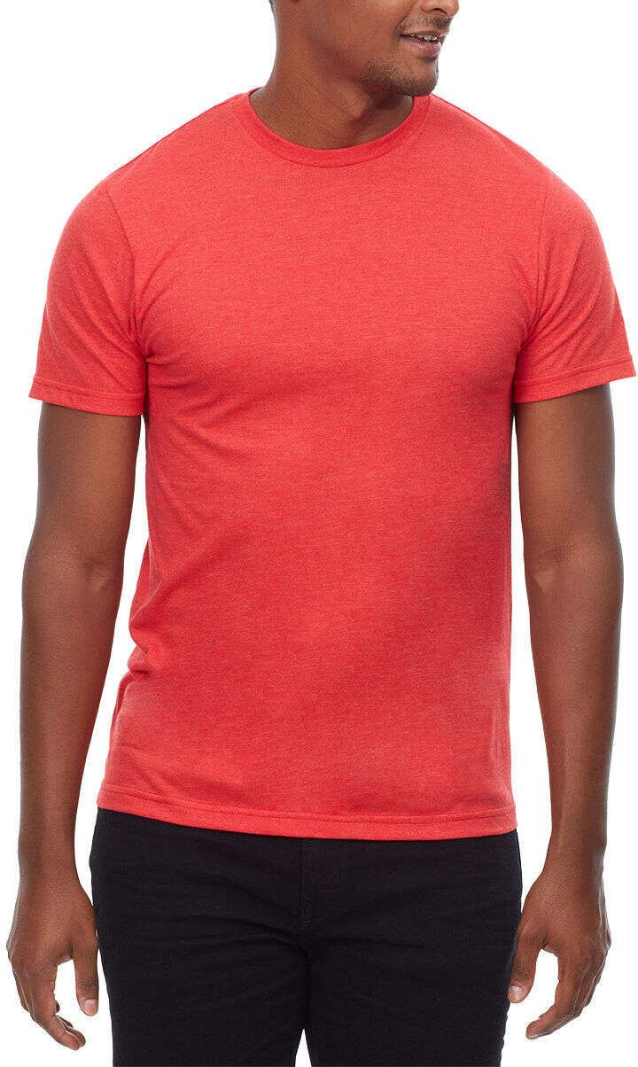 Mens Heather Soft Cotton Blended T-Shirt CVC Tee XS-5XL FREE SHIPPING NEW!