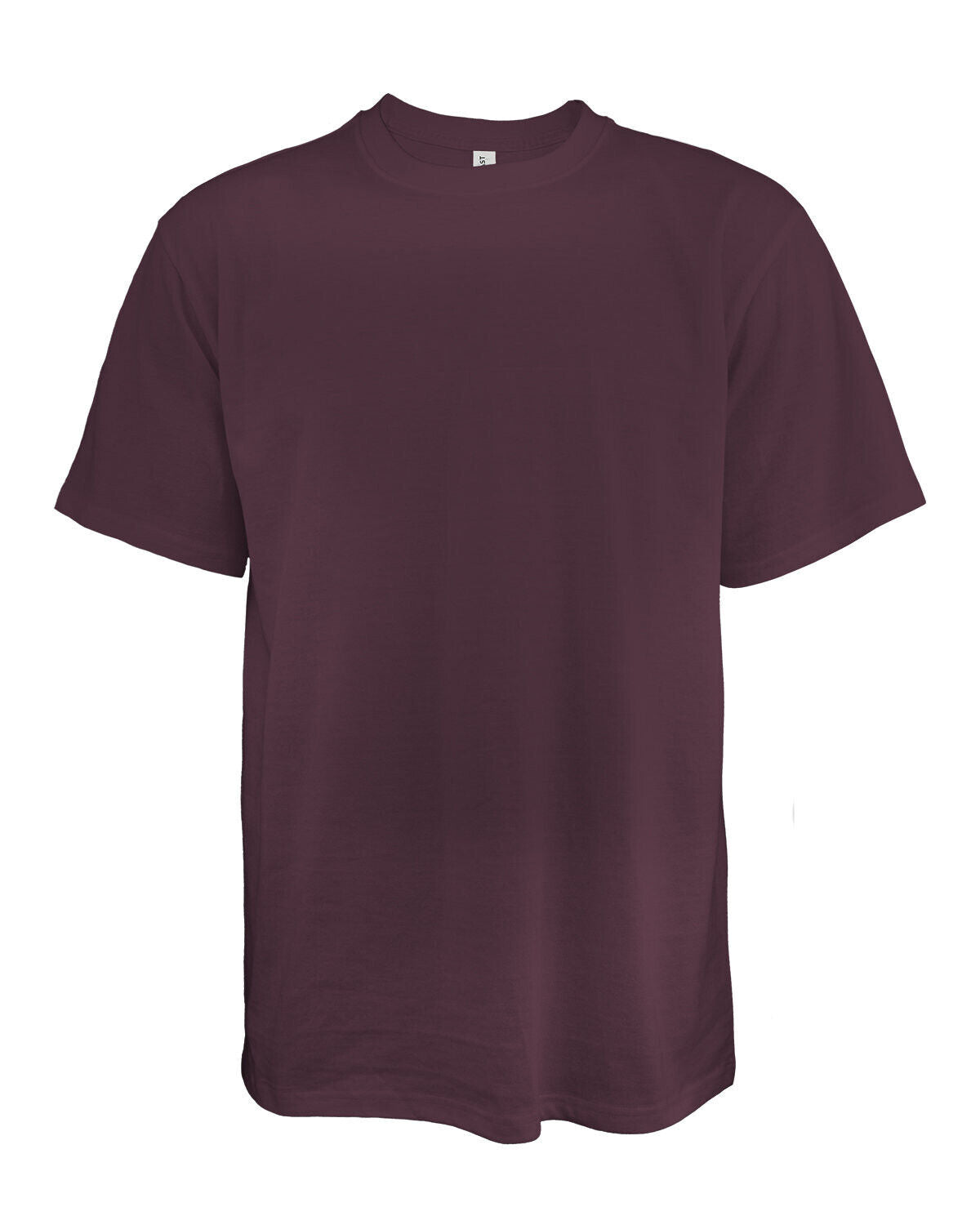 Mens Heavyweight 100% Preshrunk USA Grown Cotton T-Shirt Generous Fit Tee S-5XL