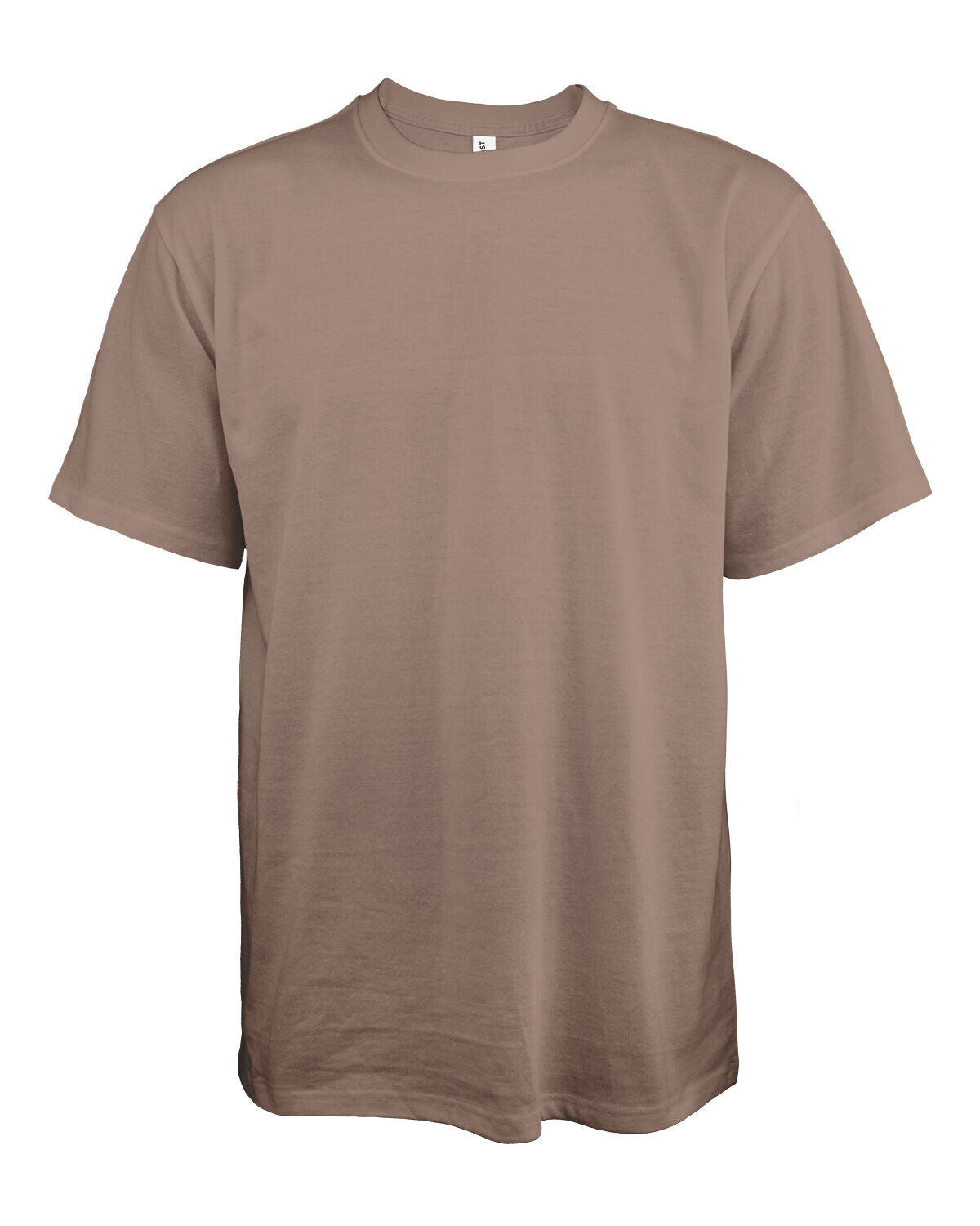 Mens Heavyweight 100% Preshrunk USA Grown Cotton T-Shirt Generous Fit Tee S-5XL
