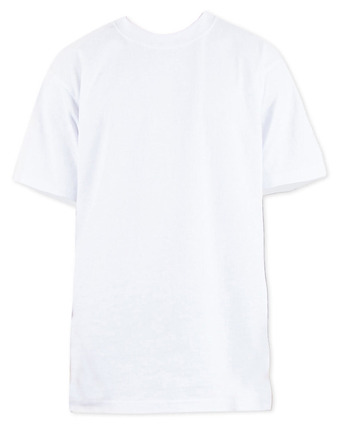 Mens Heavyweight 100% Preshrunk USA Grown Cotton T-Shirt Generous Fit Tee S-5XL