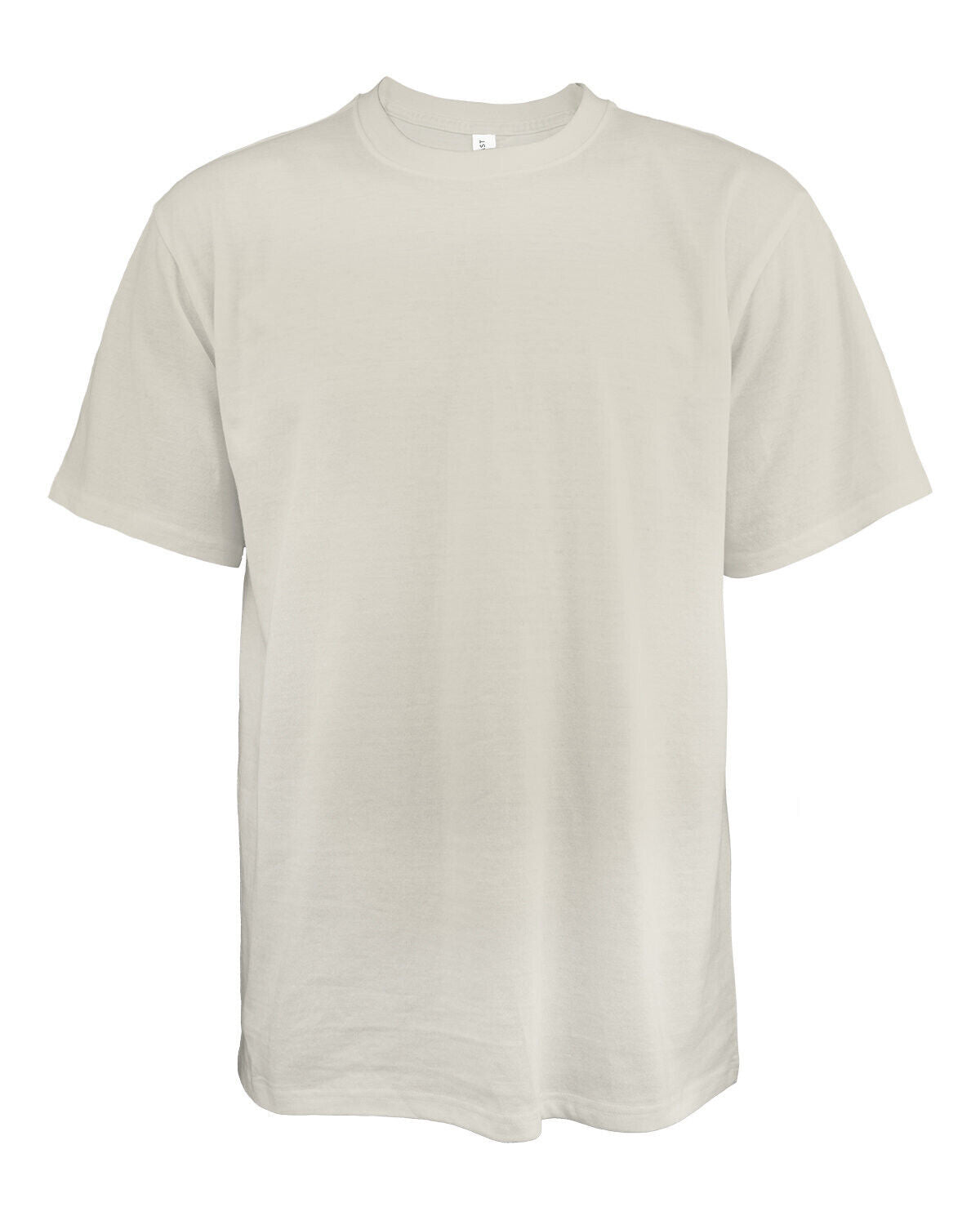 Mens Heavyweight 100% Preshrunk USA Grown Cotton T-Shirt Generous Fit Tee S-5XL