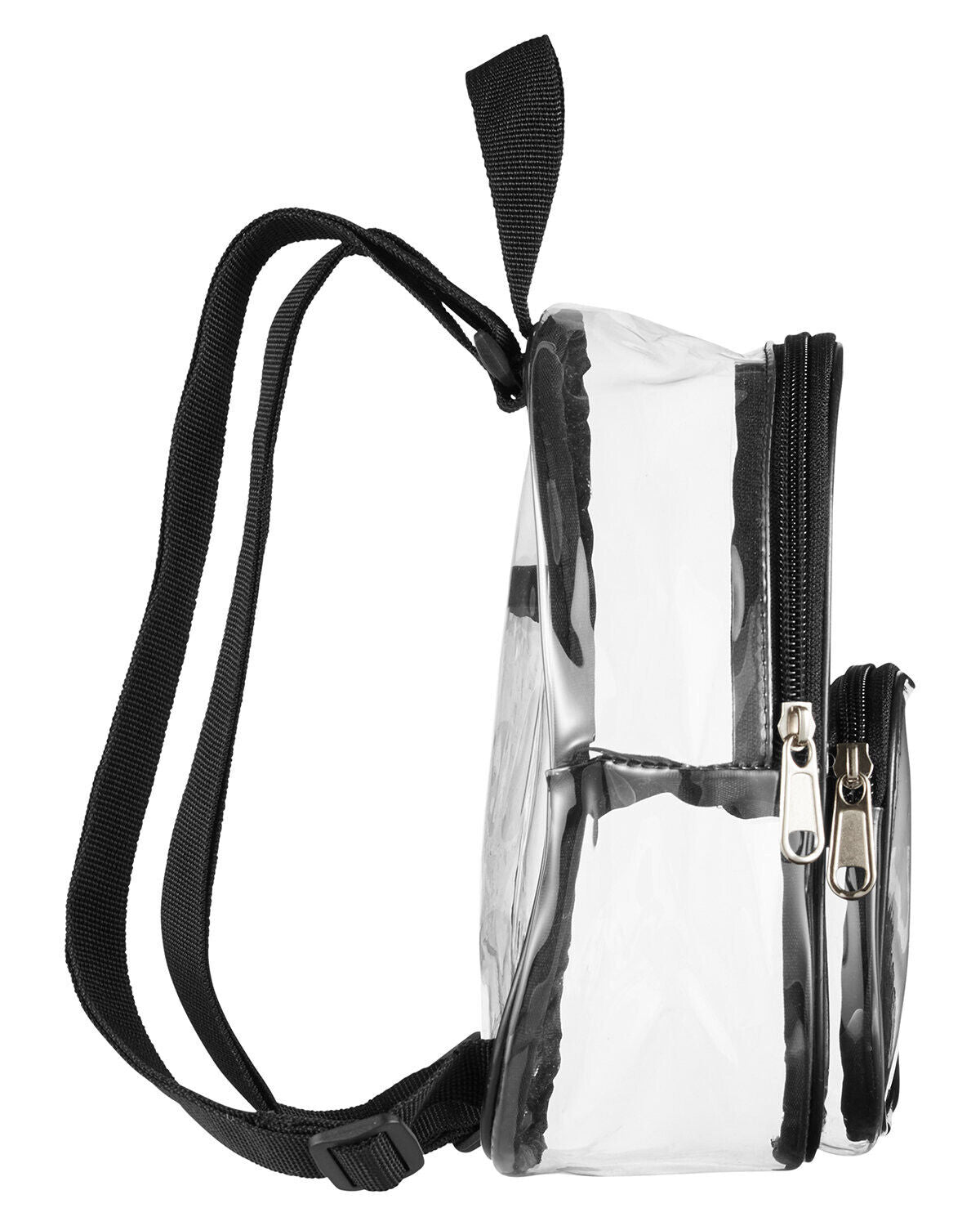 Clear Mini Backpack Bag With Adjustable Straps Concert Sport Stadium Event NEW!
