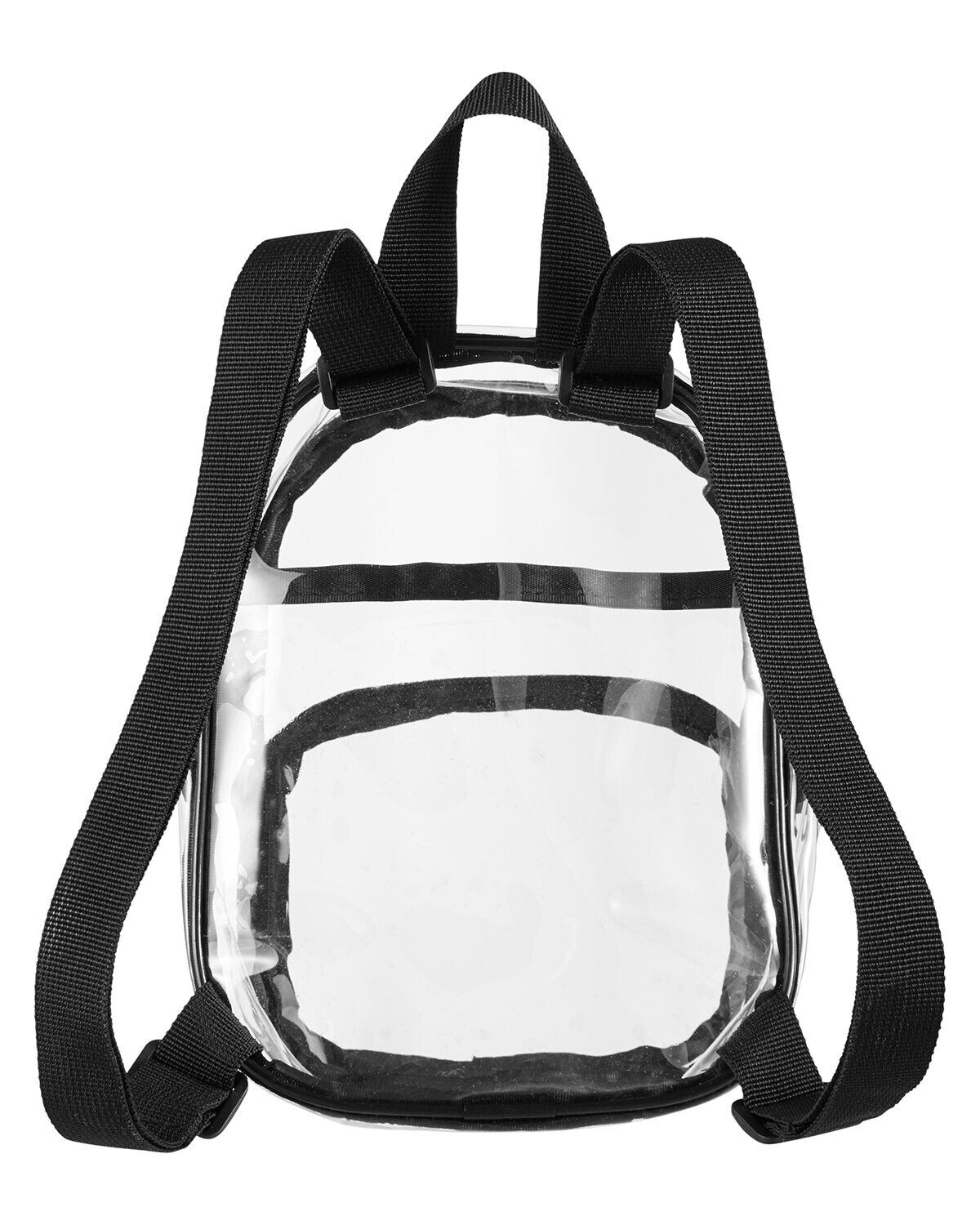 Clear Mini Backpack Bag With Adjustable Straps Concert Sport Stadium Event NEW!