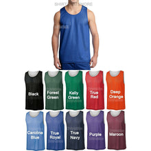 Load image into Gallery viewer, Mens Mesh Reversible Jersey Basketball Team Tank Top Shirt Tee XS-2X 3X 4X NEW