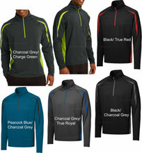 Load image into Gallery viewer, Mens Pullover STRETCH Windshirt Jacket Moisture Wicking SportWick 1/2 Zip NEW