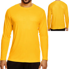 Load image into Gallery viewer, Mens Long Sleeve Base Layer T-Shirt Moisture Wicking XS-XL 2X 3X 4X NEW