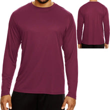 Load image into Gallery viewer, Mens Long Sleeve Base Layer T-Shirt Moisture Wicking XS-XL 2X 3X 4X NEW