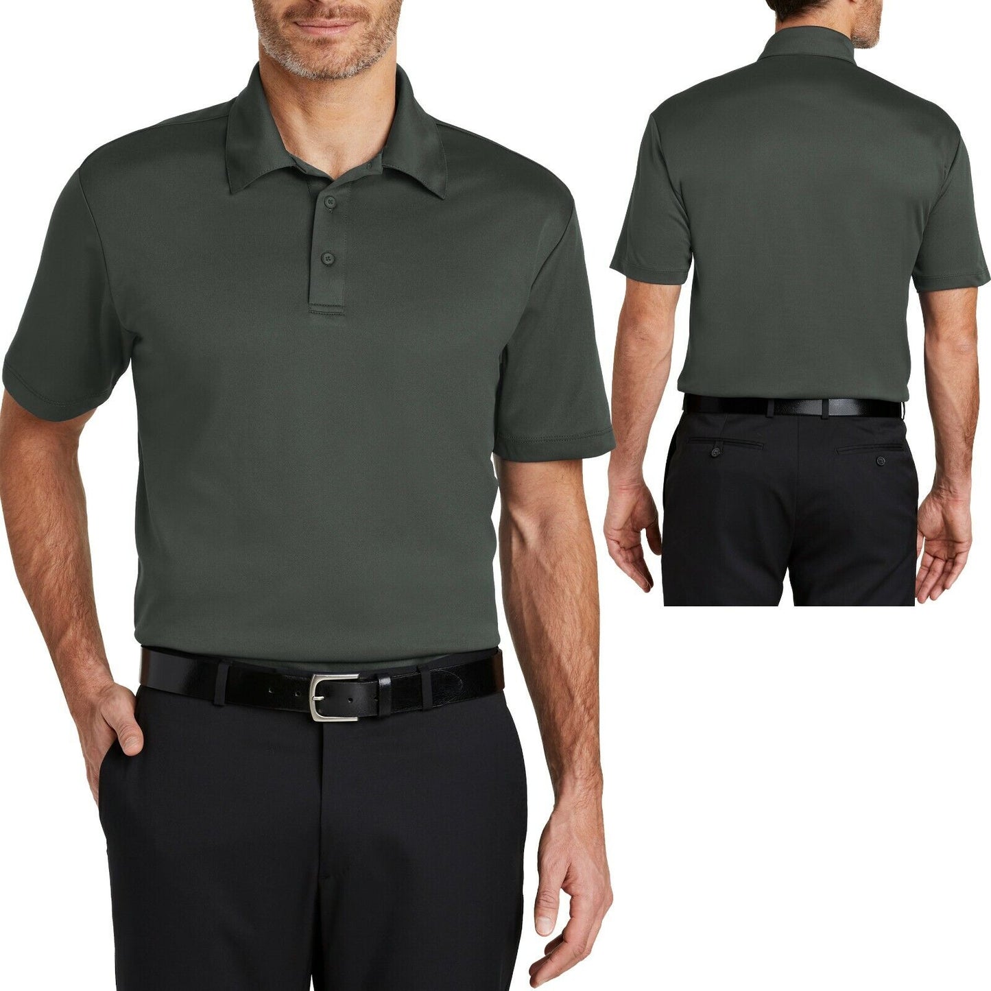 Mens BIG & TALL Polo Moisture Wicking Dri Fit LT, XLT, 2XLT, 3XLT, 4XLT NEW