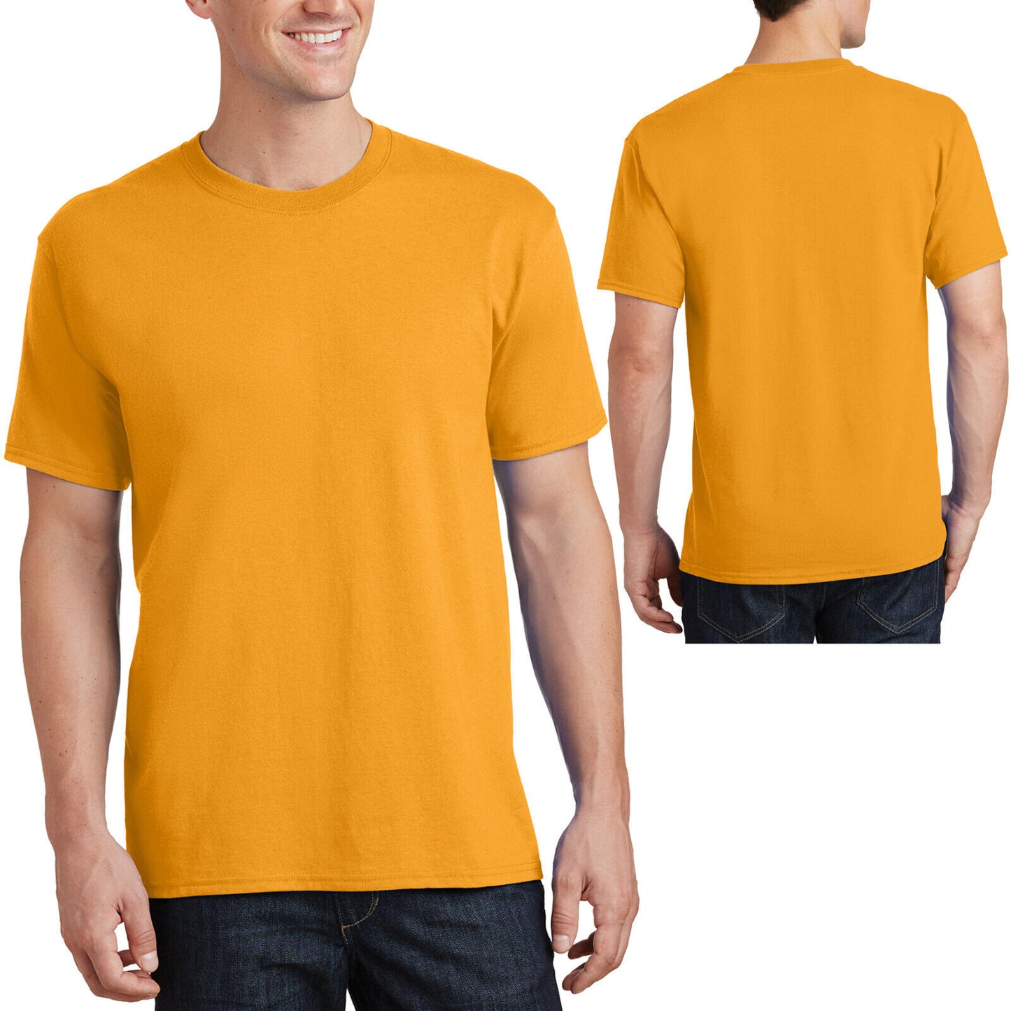 TALL Mens 100% Cotton Tee Classic Fit T-Shirt LT, XLT, 2XLT, 3XLT, 4XLT NEW!