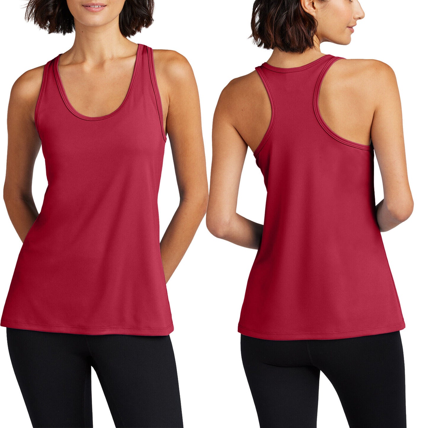 Ladies Moisture Wicking Tank Top Womens Workout Top UPF 50 Sun Protection XS-4XL