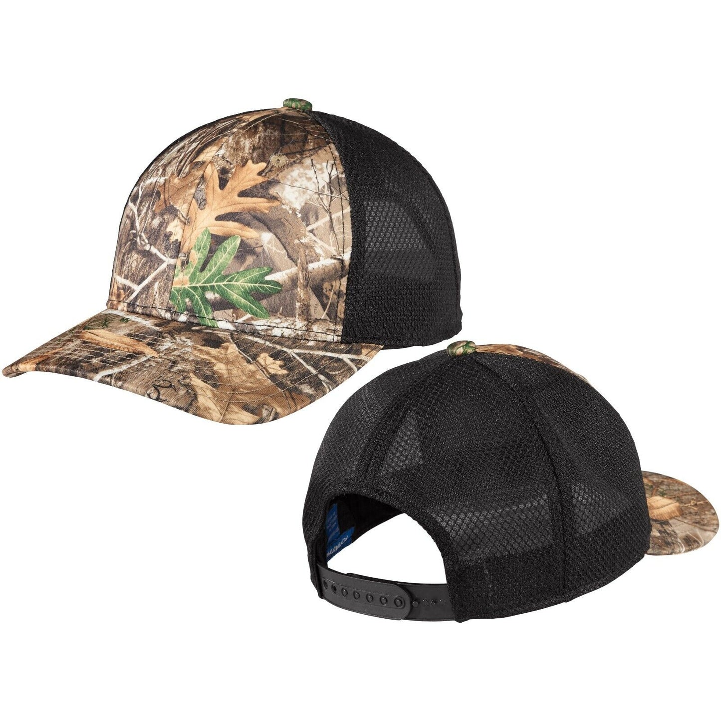 Moisture Wicking Baseball Camo Cap Mesh Back Mossy Oak Kryptek Realtree Hunting