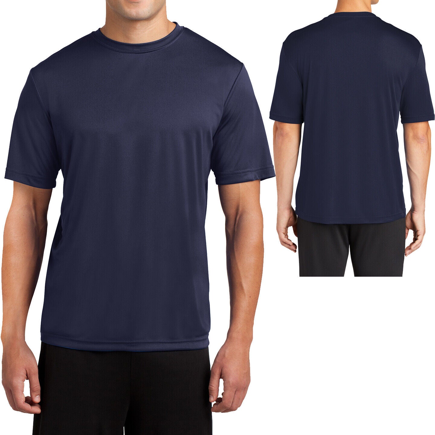 Big and Tall Mens Moisture Wicking T-Shirt XL-4XL LT XLT 2XLT 3XLT 4XLT Dri Fit