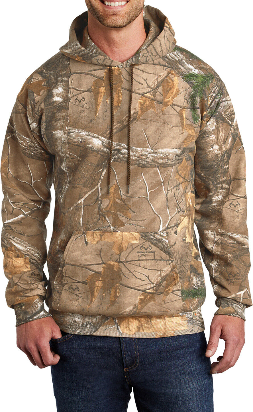 Russell Camo REALTREE XTRA AP Pullover Hooded Sweatshirt Hunting Hoodie S-3X NEW