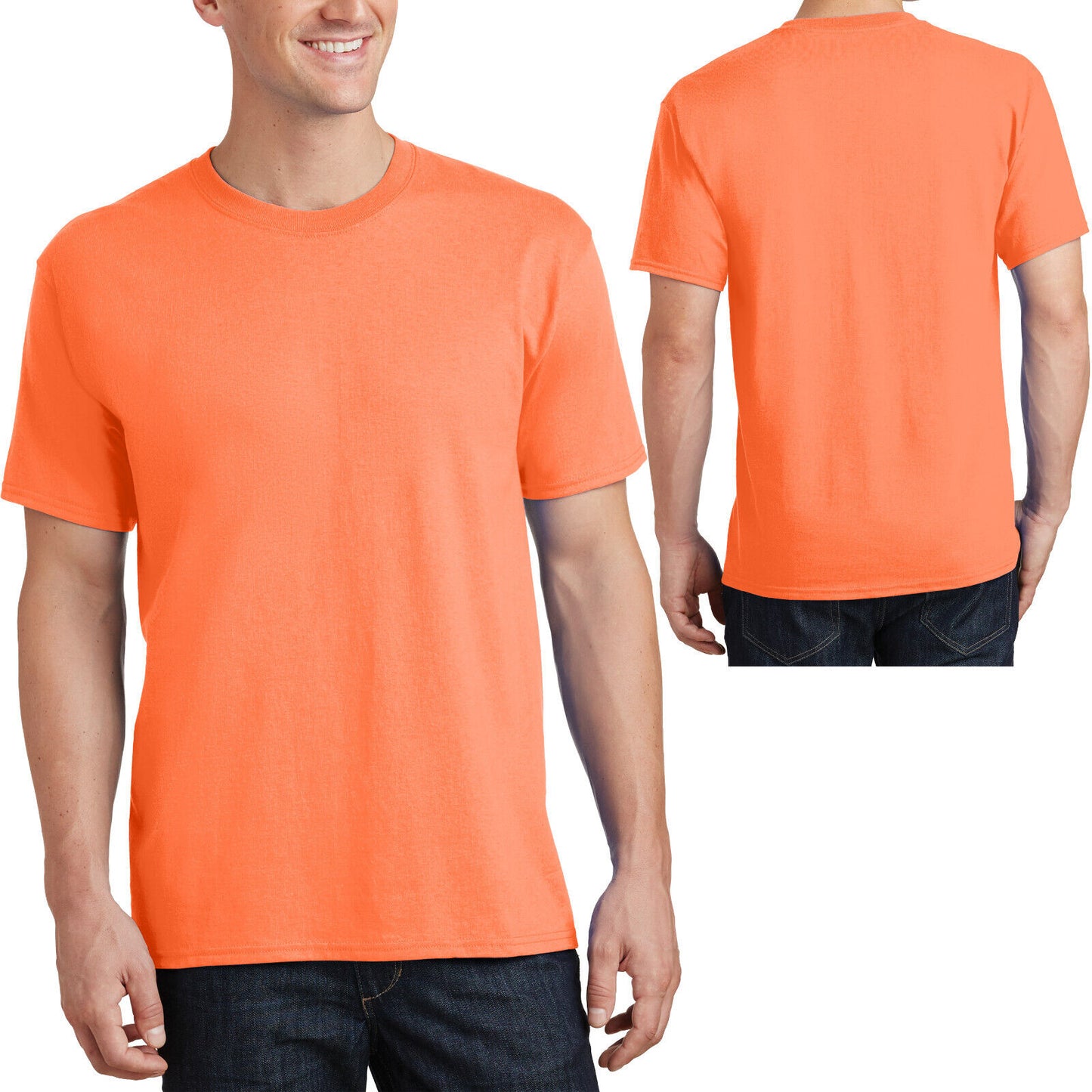 TALL Mens NEONS Blended Tee Classic Fit T-Shirt LT, XLT, 2XLT, 3XLT, 4XLT NEW!