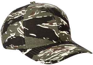 Adult Camo Hat Structured Adjustable 6 Panel Baseball Cap NEW