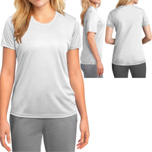 Load image into Gallery viewer, Ladies Dri Fit T-Shirt Moisture Wicking Gym Workout Womens Tee XS-XL 2X, 3X, 4X