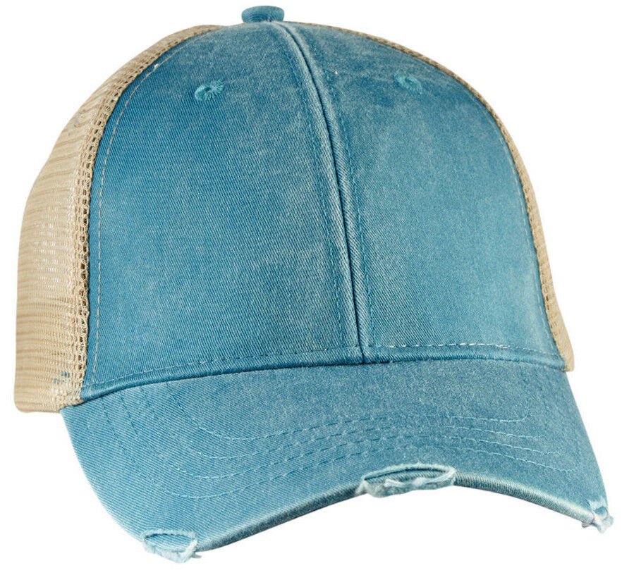 Mens/Ladies Distressed Ollie Pigment Died Cap Structured Mid-Profile Hat NEW!