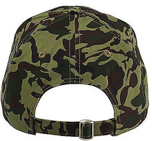 Load image into Gallery viewer, Adult Camo Hat Structured Adjustable 6 Panel Baseball Cap NEW