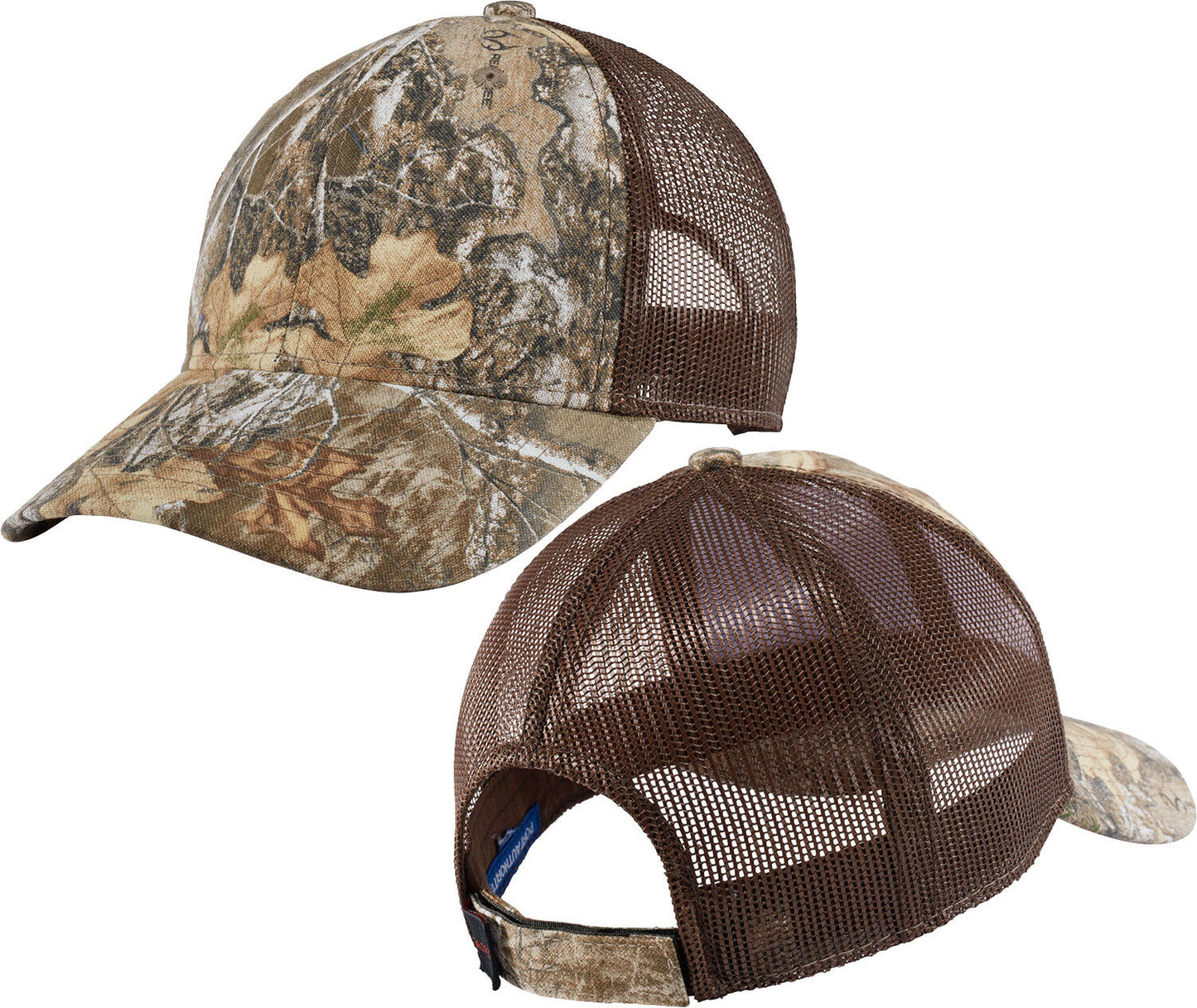 Mens Camo Hat Realtree Xtra Mossy Oak Country Baseball Cap Mid Structured NEW