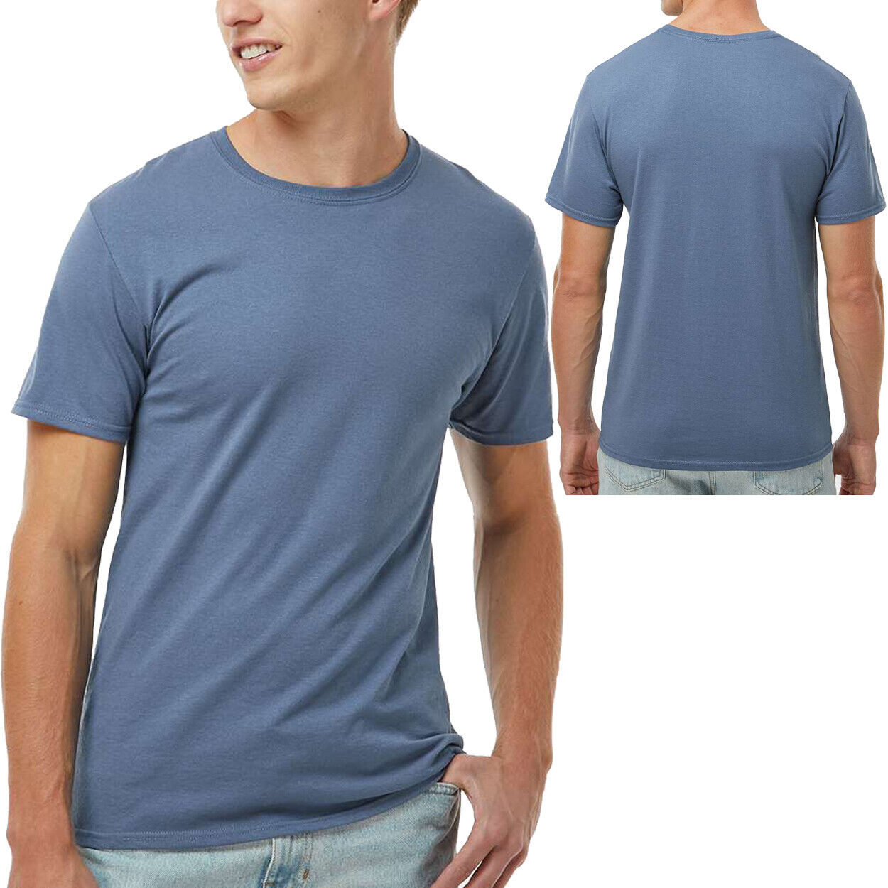 Russell Mens Perfomance Dri Fit Moisture Wicking T-Shirt Odor Protect UPF 30 Tee