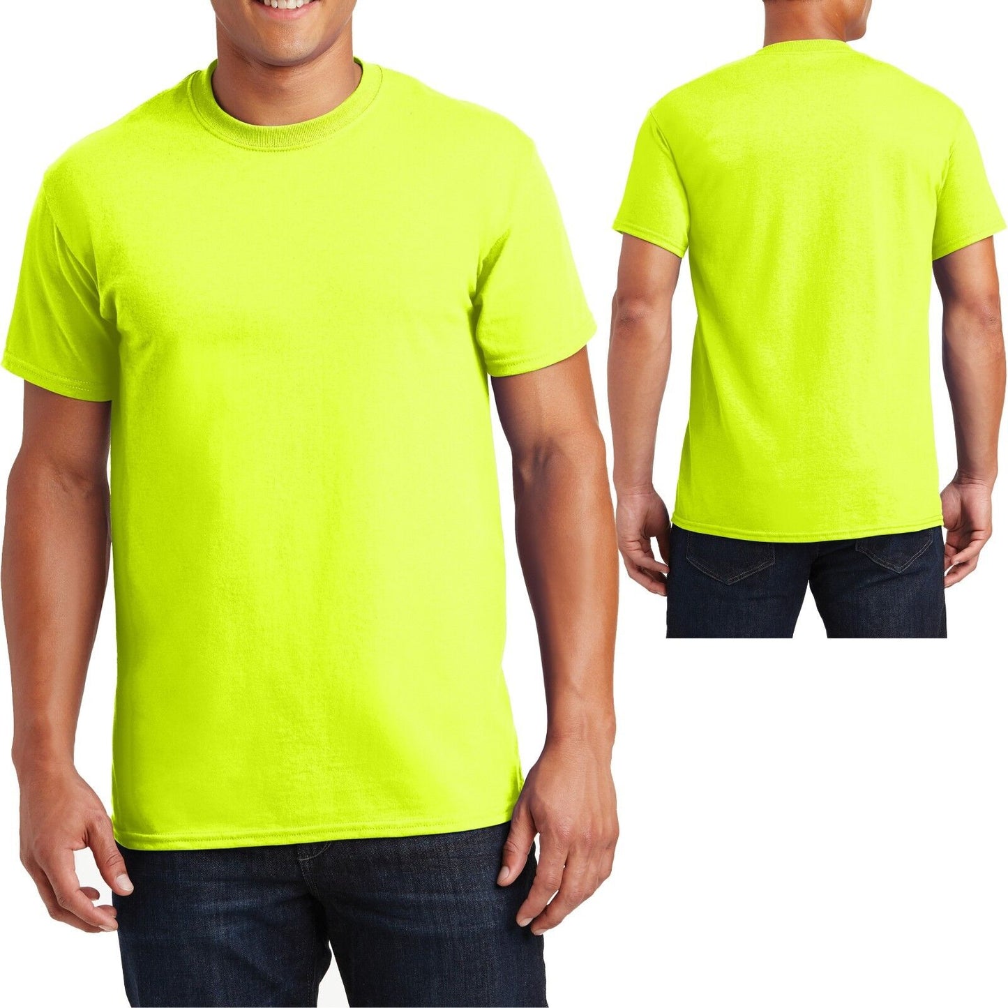 Gildan Mens T-Shirt Ultra Cotton Short Sleeve Tee S-XL, 2XL, 3XL, 4XL, 5XL NEW