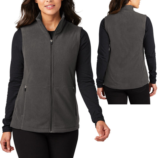 Ladies Warm Polar Micro Fleece Vest Anit Pill Womens XS S M L XL 2XL 3XL 4XL NEW