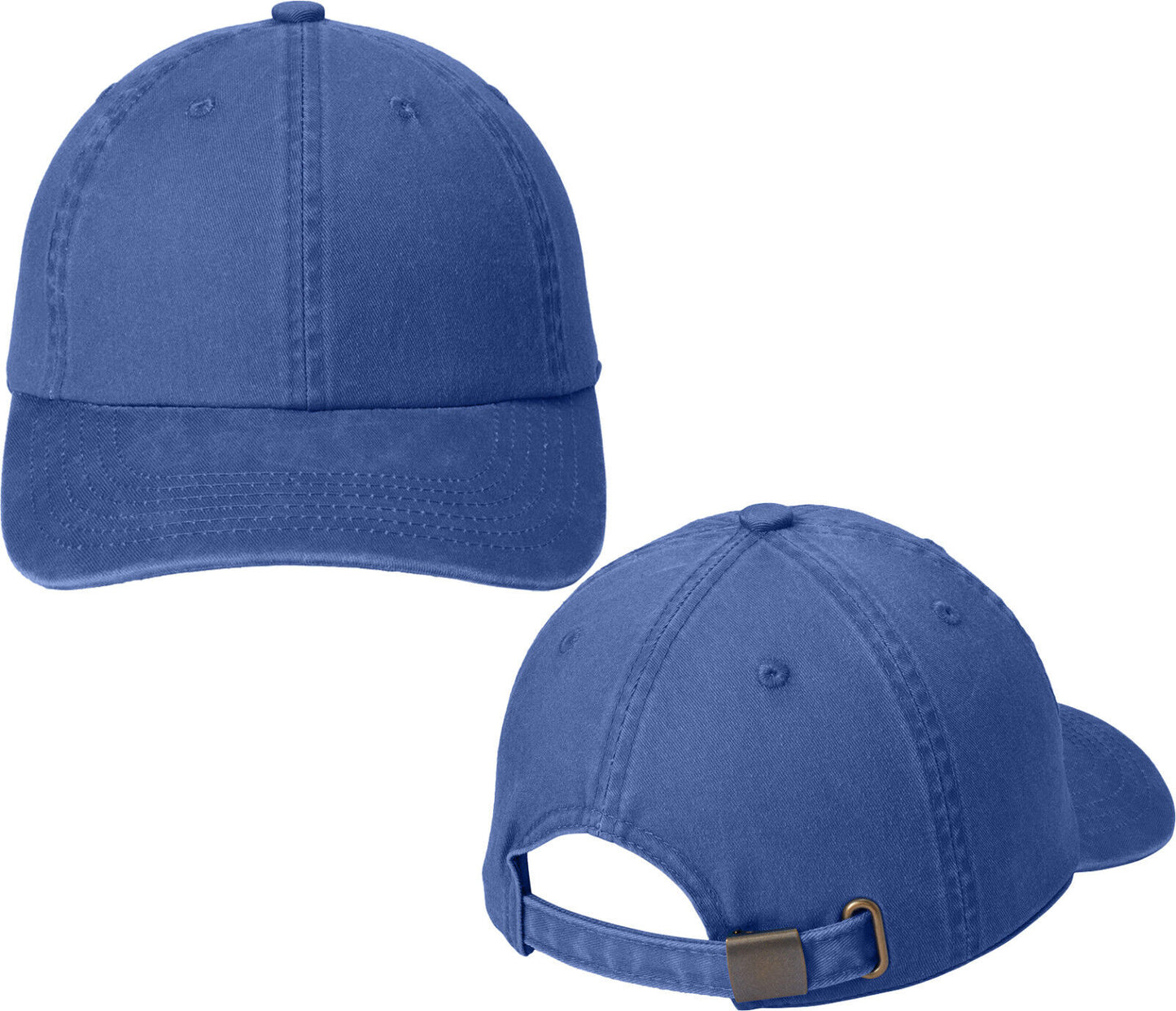 Ladies Garment Washed Pigment Dyed Cotton Hat Unstructured Feminine Baseball Cap