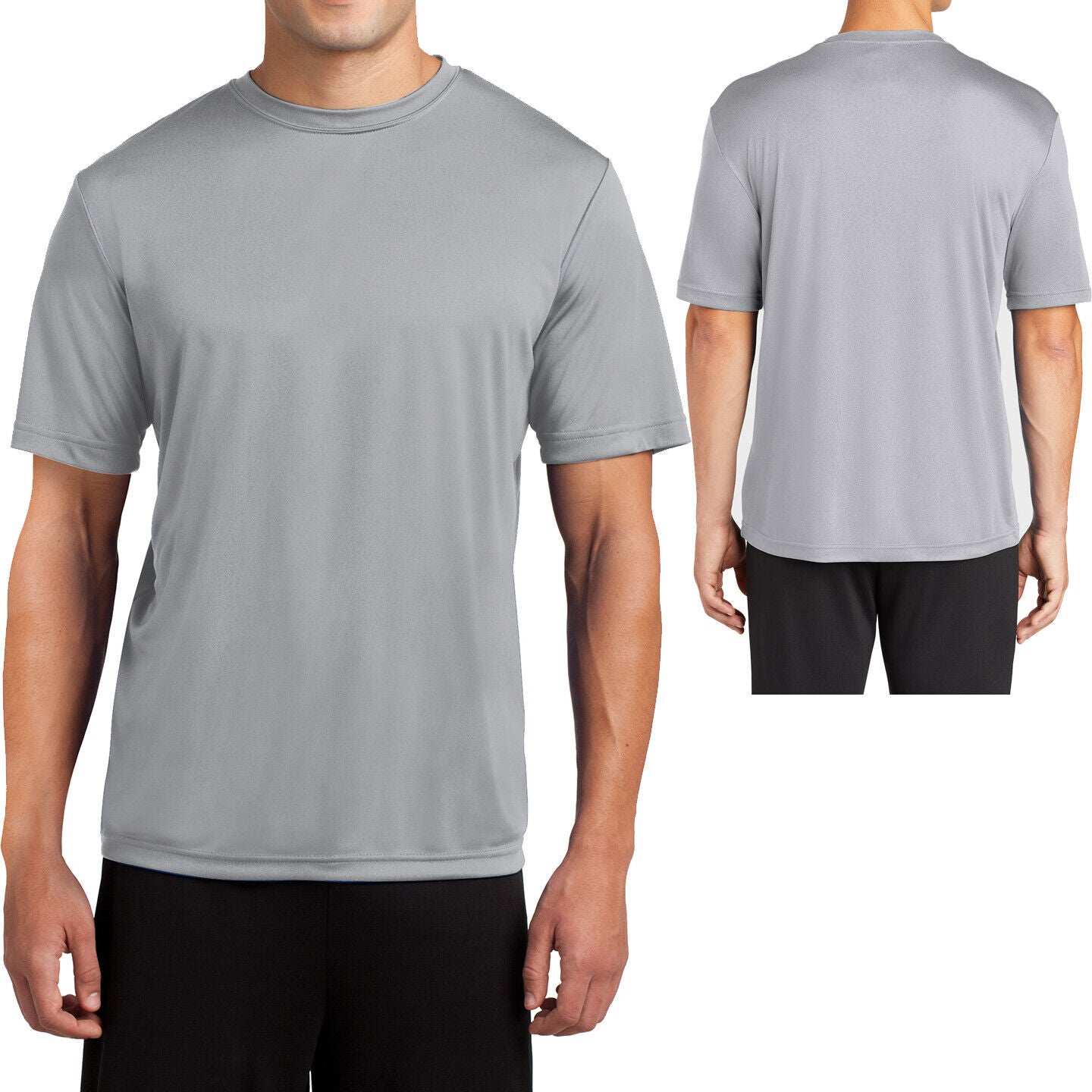 Big and Tall Mens Moisture Wicking T-Shirt XL-4XL LT XLT 2XLT 3XLT 4XLT Dri Fit