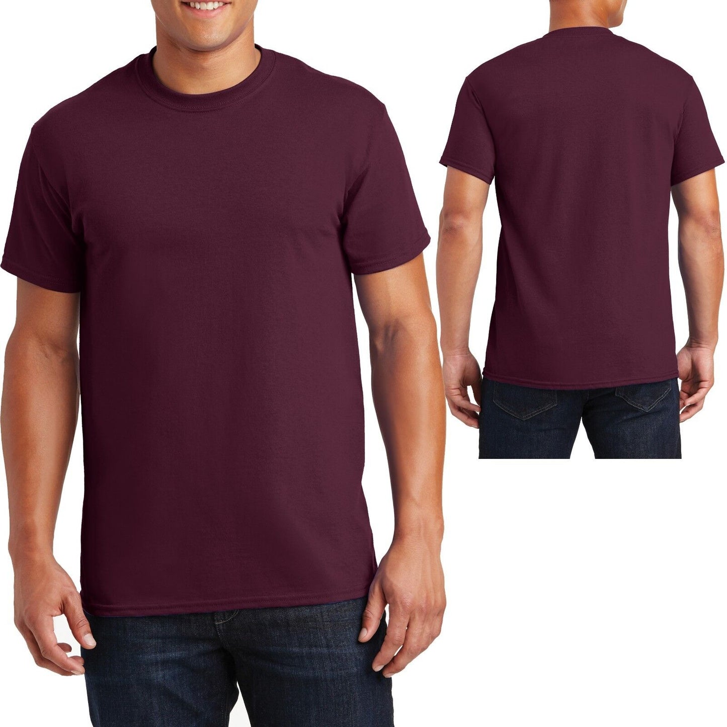 Gildan Mens T-Shirt Ultra Cotton Short Sleeve Tee S-XL, 2XL, 3XL, 4XL, 5XL NEW