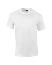 Load image into Gallery viewer, BIG MENS T-Shirt with POCKET Gildan 100% Preshrunk Cotton Tee 2XL, 3XL, 4XL, 5XL