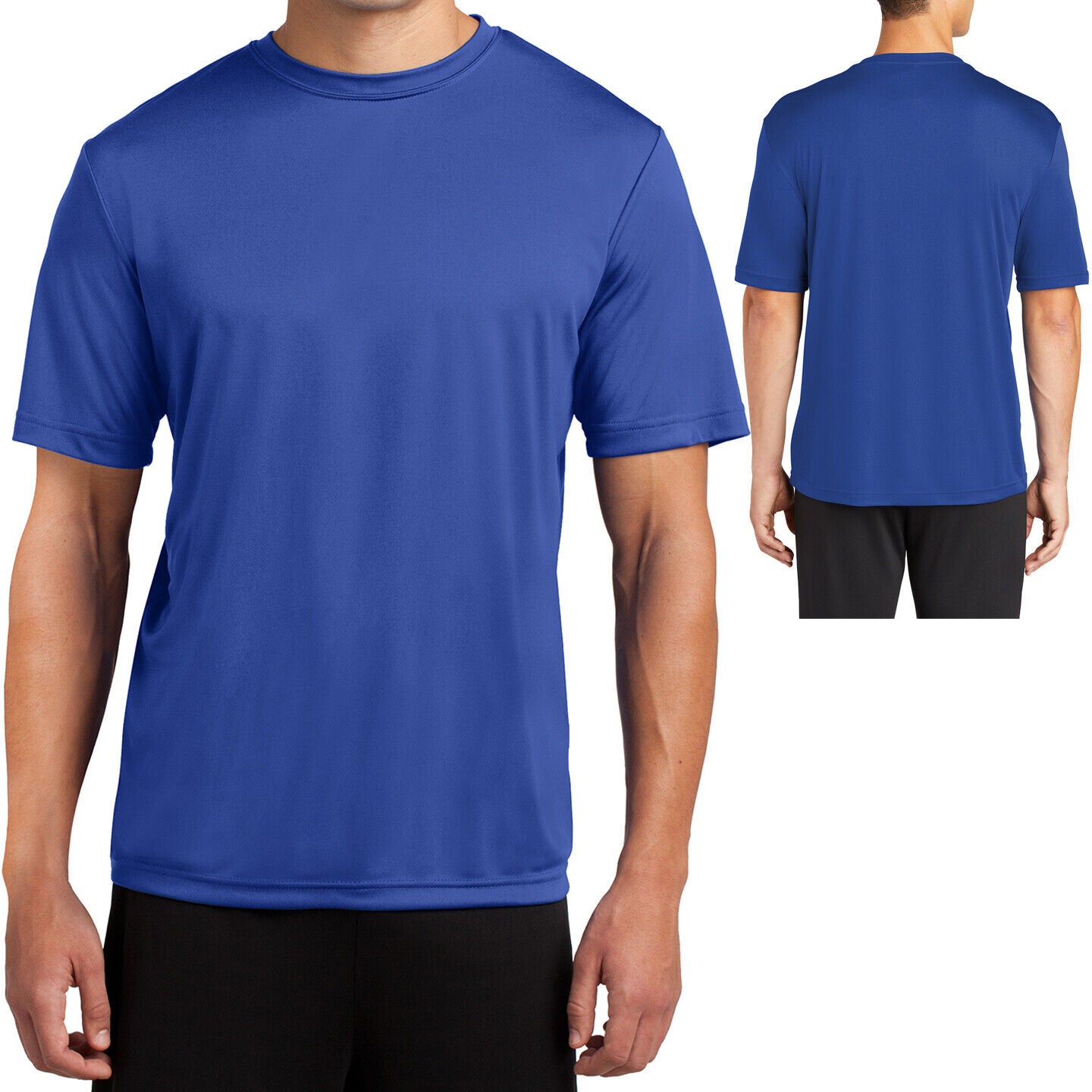 Big and Tall Mens Moisture Wicking T-Shirt XL-4XL LT XLT 2XLT 3XLT 4XLT Dri Fit