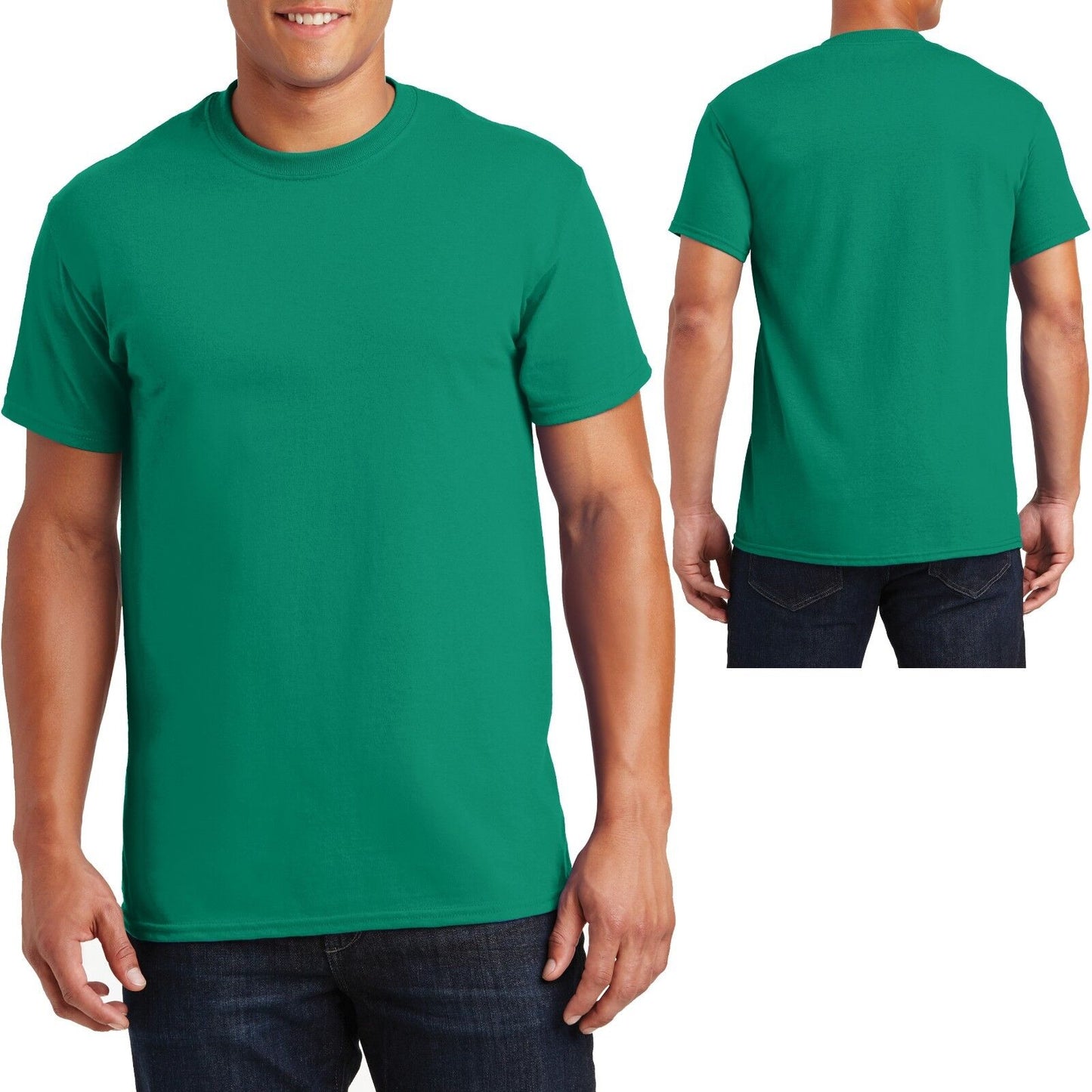 Gildan Mens T-Shirt Ultra Cotton Short Sleeve Tee S-XL, 2XL, 3XL, 4XL, 5XL NEW