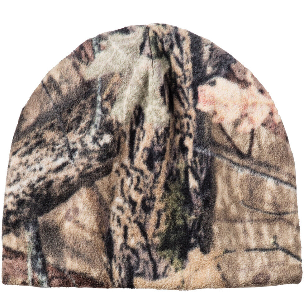 POLAR FLEECE Camo BEANIE Mossy,Realtree Xtra,Edge,Oilfield, Hunting Hat Unisex