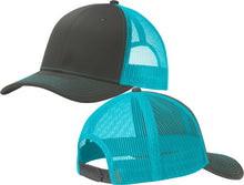 Load image into Gallery viewer, Men&#39;s Color Blocked Mesh Hat Structured Cap Mid Profile Snapback Headwear NEW!