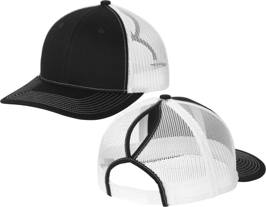 Ladies Snapback Ponytail or Bun Trucker Cap Womens Mesh Back Baseball Hat NEW!