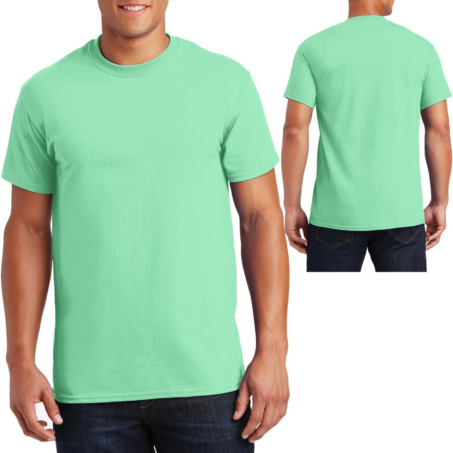 Gildan Mens T-Shirt Ultra Cotton Short Sleeve Tee S-XL, 2XL, 3XL, 4XL, 5XL NEW