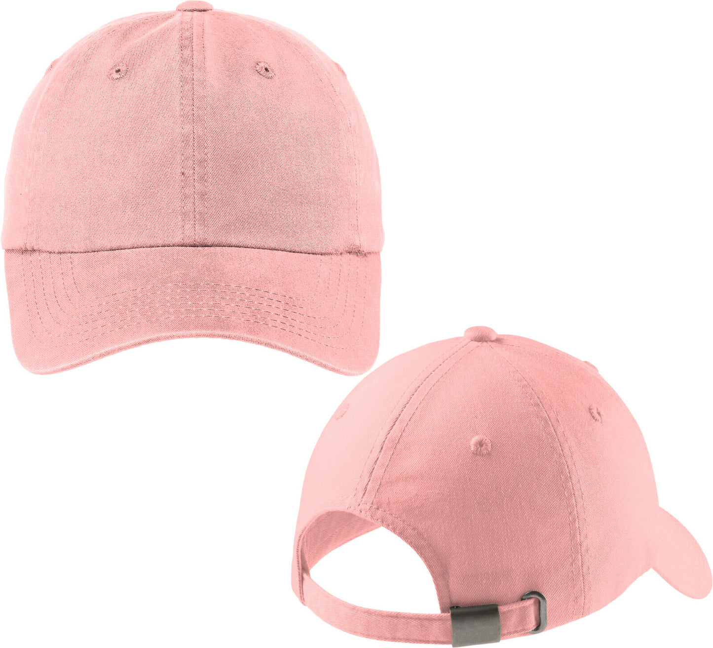 Ladies Garment Washed Pigment Dyed Cotton Hat Unstructured Feminine Baseball Cap