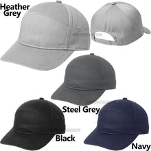 Load image into Gallery viewer, 7 Panel Snapback Cap Cotton Twill High Profile Baseball Hat Mens 4 Colors NEW!