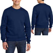 Load image into Gallery viewer, Mens Jerzees 8.5oz Premium Soft Blend Crewneck Warm Wicking Sweatshirt S-3XL NEW