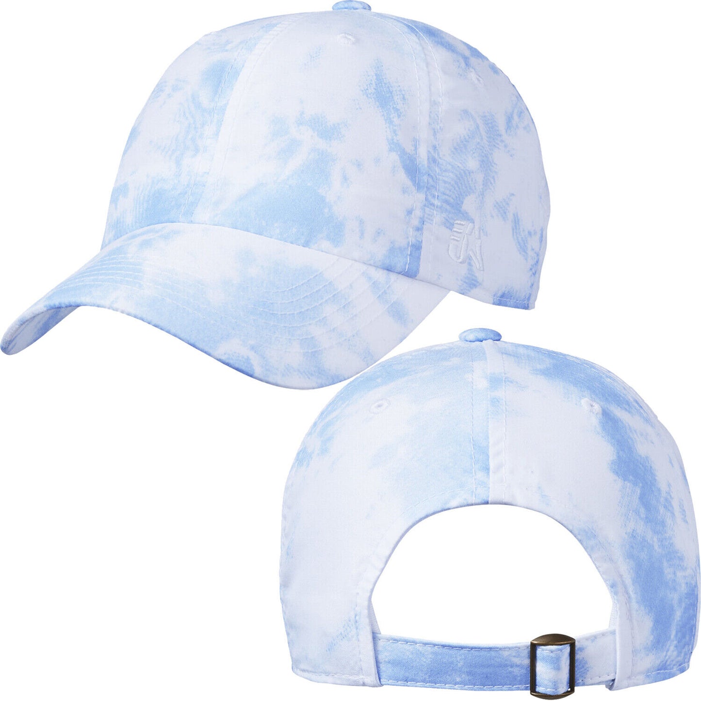 Adult Tie Dye 6 Panel Cap Unstructured Low Profile Tye Die Hat 7 Colors NEW!