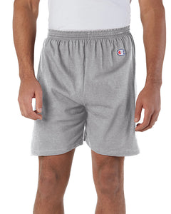 Champion Adult Gym 100% Cotton Jersey 6" Inseam Athletic Fit Gym Shorts