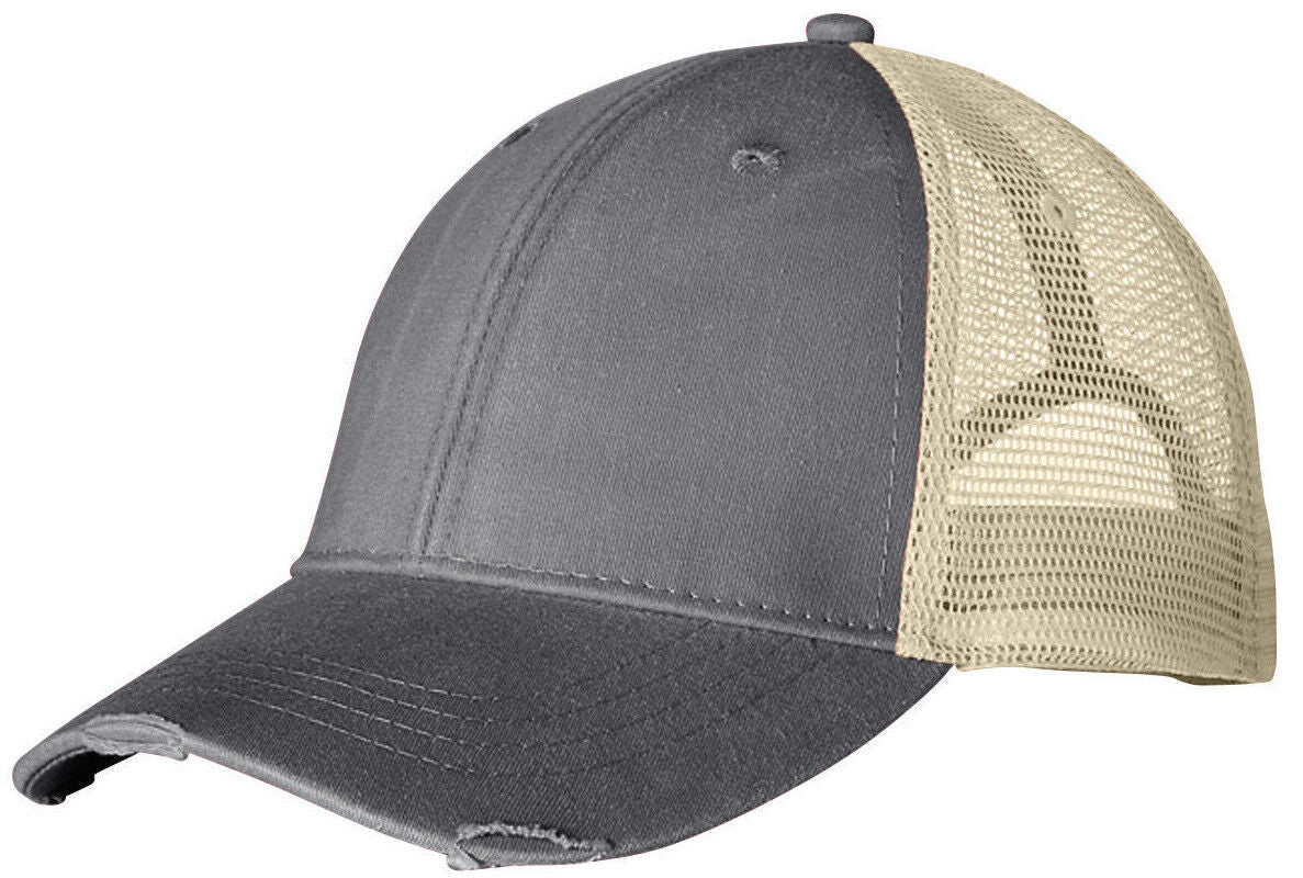 Mens/Ladies Distressed Ollie Pigment Died Cap Structured Mid-Profile Hat NEW!