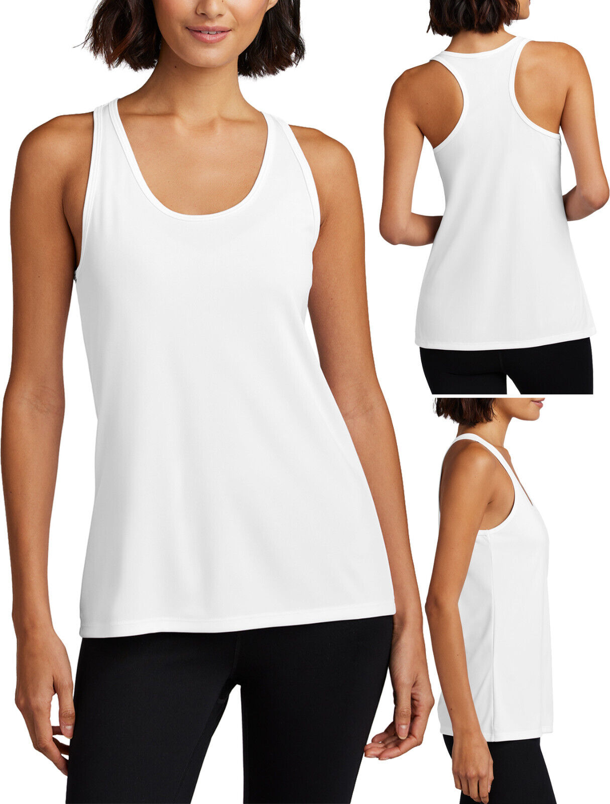 Ladies Moisture Wicking Tank Top Womens Workout Top UPF 50 Sun Protection XS-4XL