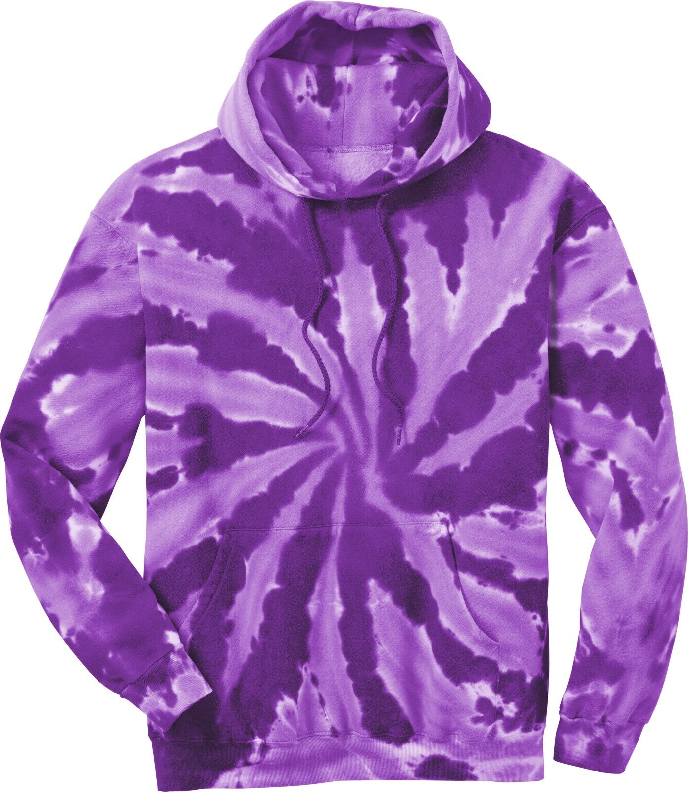 Mens Tie Dye Adult Hoodie Hooded Sweatshirt S M L XL 2X 3X 4X  11 COLORS NEW