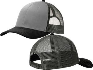 Men's Color Blocked Mesh Hat Structured Cap Mid Profile Snapback Headwear NEW!