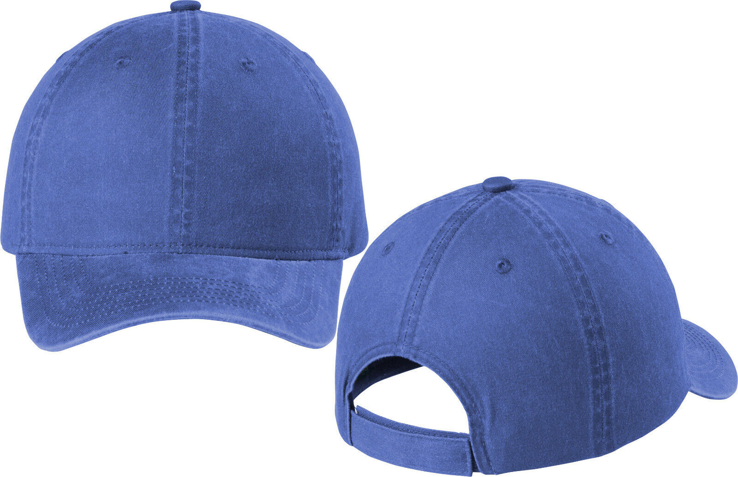 Garment Washed Cotton Twill Baseball Cap Unstructured Low Profile Hat Men Women