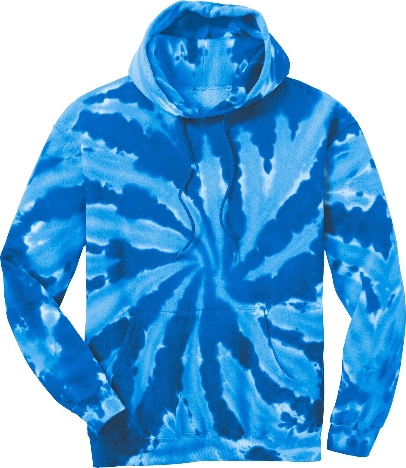 Mens Tie Dye Adult Hoodie Hooded Sweatshirt S M L XL 2X 3X 4X  11 COLORS NEW