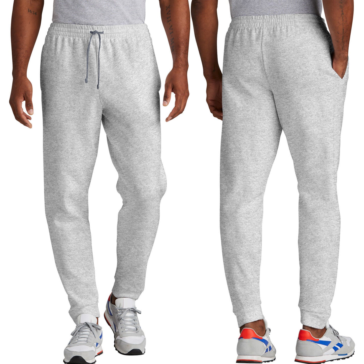 Jerzees Mens Fleece Jogger Blended Sweatpants Pill Resistant S-3XL NEW!