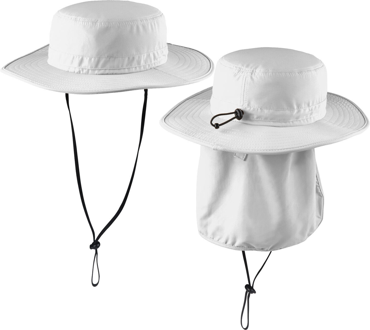 UPF 30+ Wide Brim Outdoor Hat Moisture Wicking Headwear Repels Insects S/M, L/XL